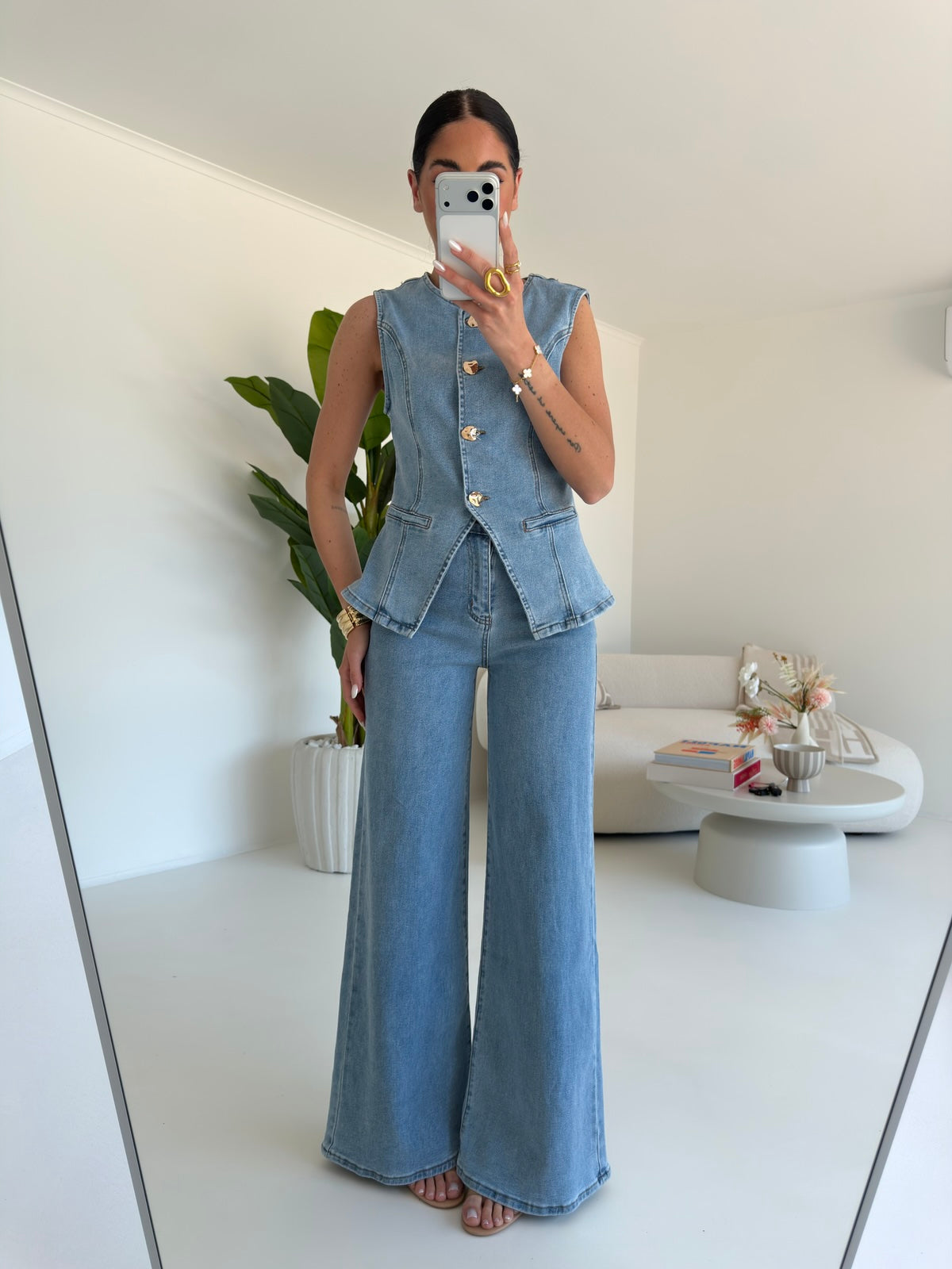 YX1110-COORDINATO COUNTRY DENIM