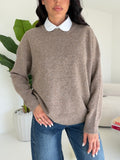 HJ69018-PULL OCTOBER TAUPE