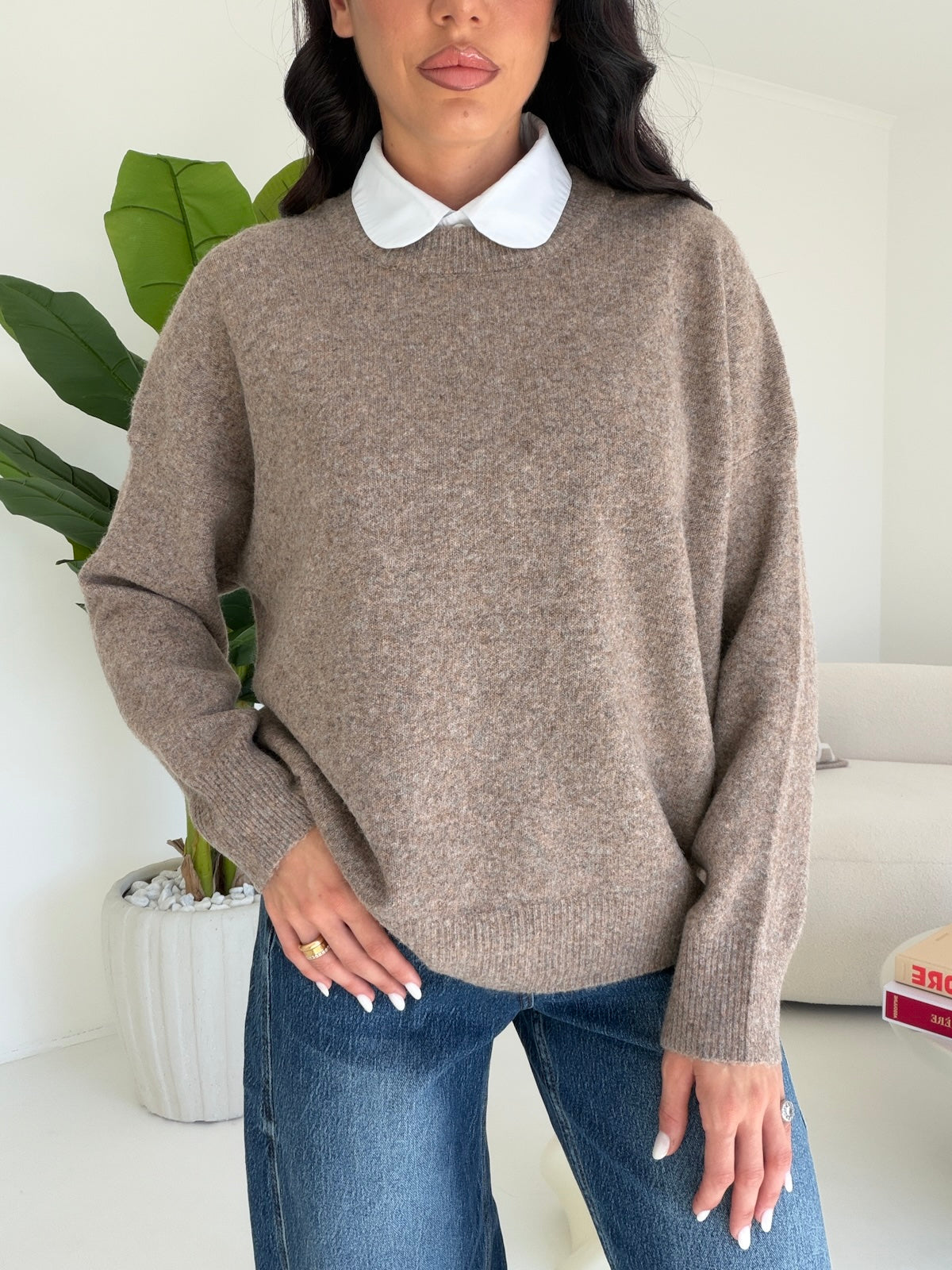 HJ69018-PULL OCTOBER TAUPE