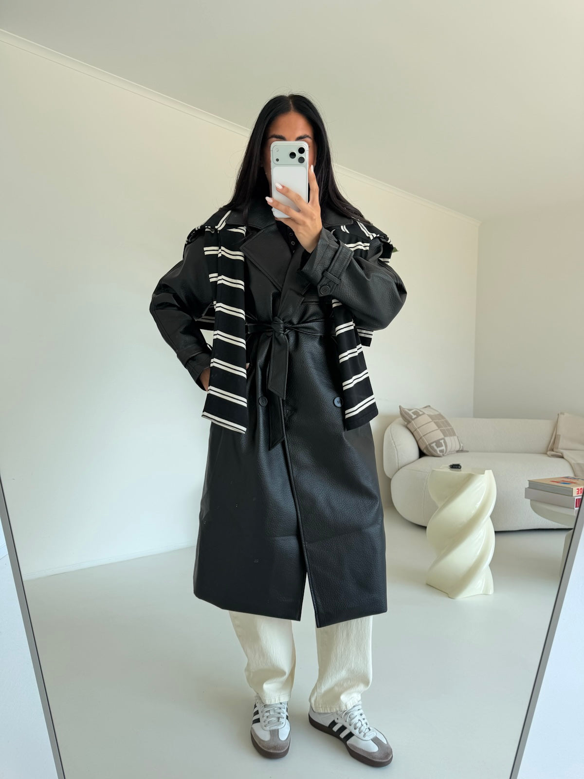 8846-TRENCH ROXY NERO