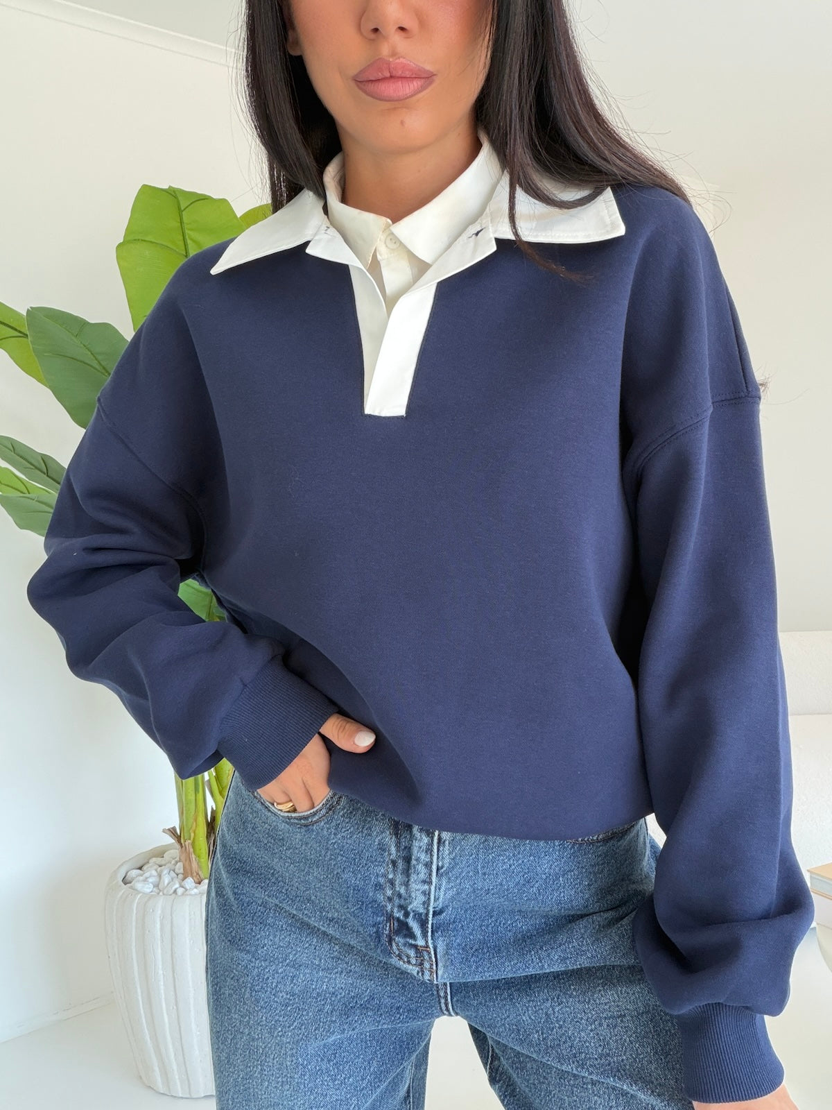 81201-FELPA ELSA NAVY