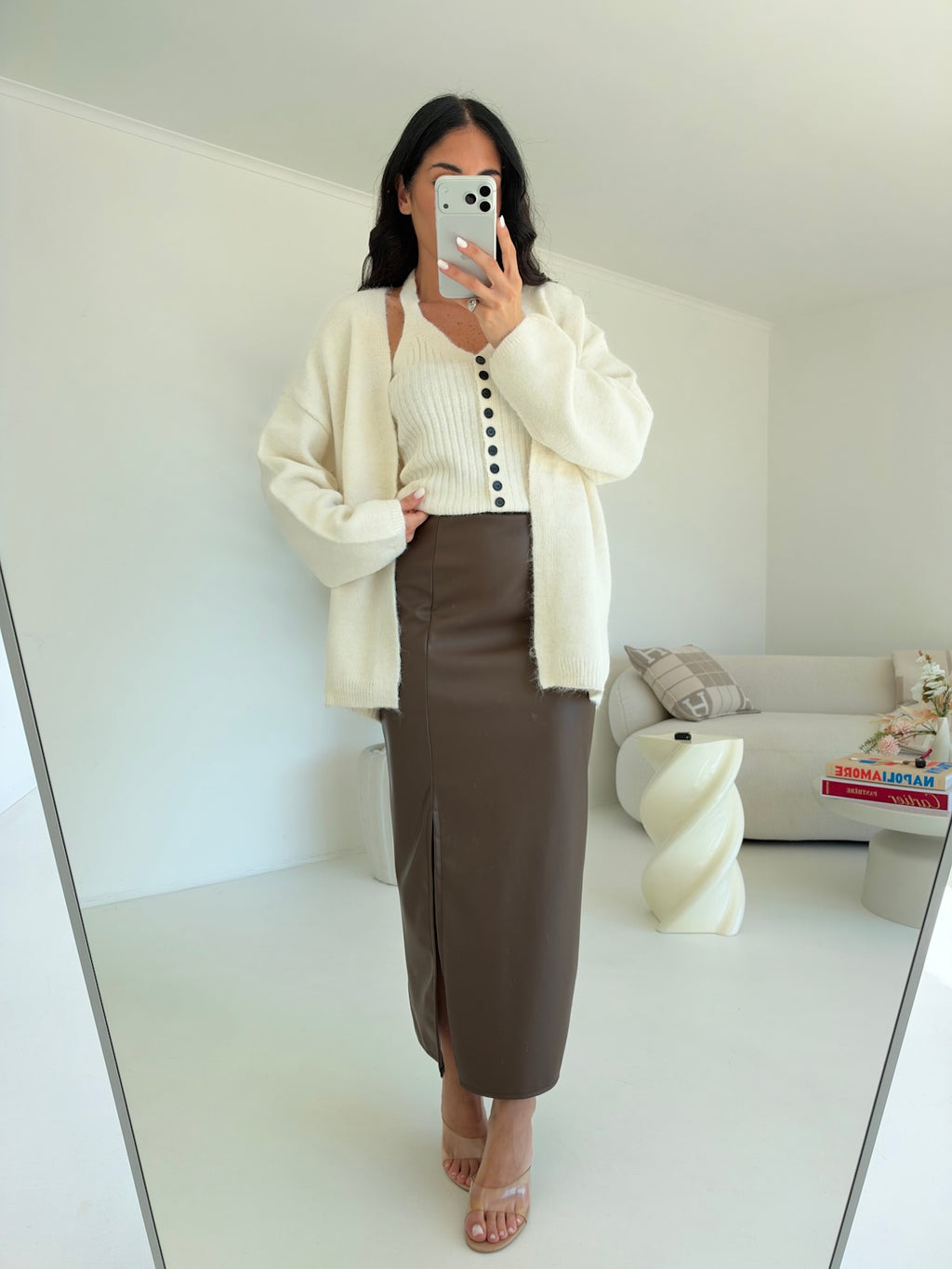 VMC9019-TWINSET FIORE MILK