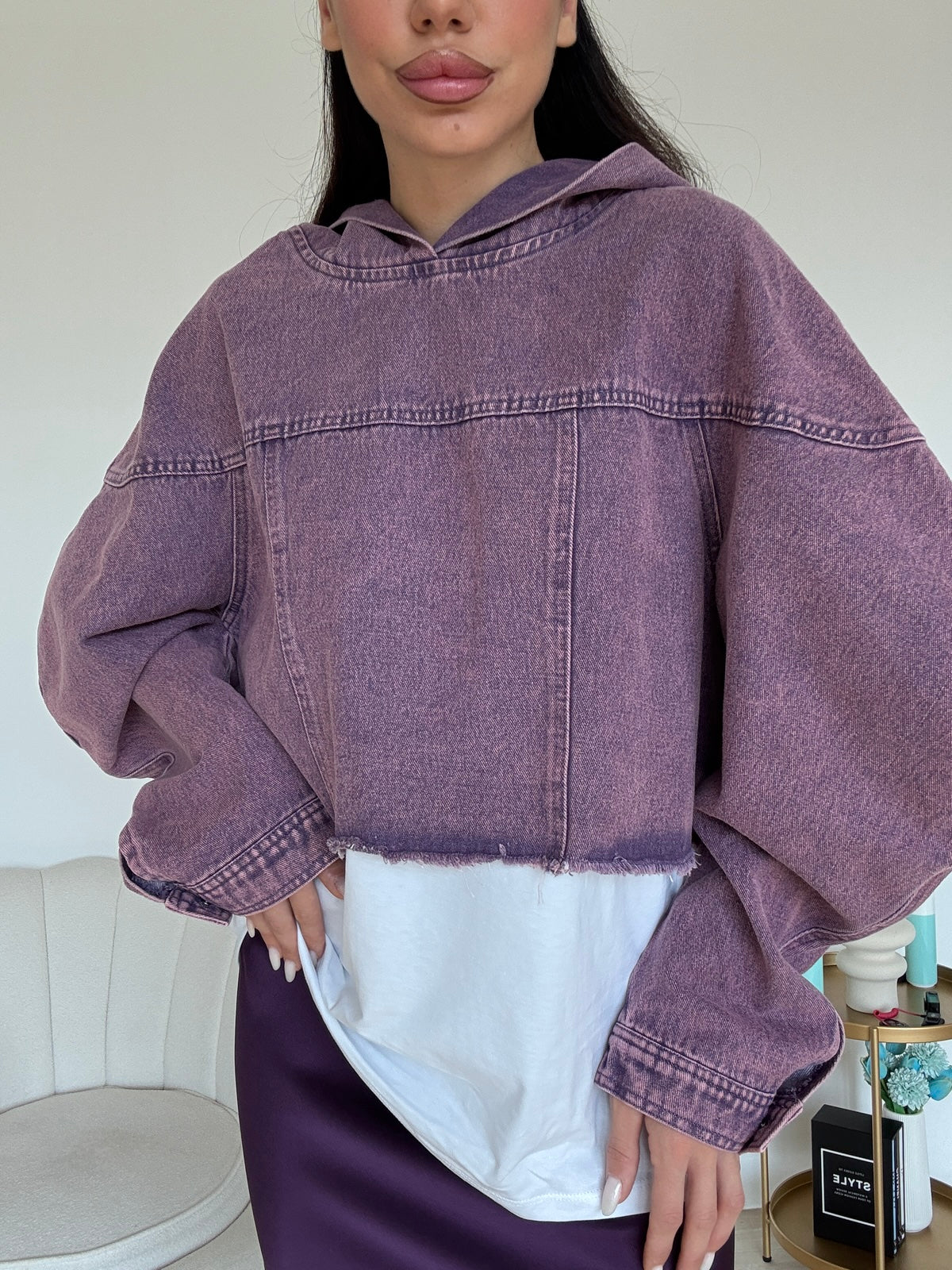 H11621-FELPA DENIM MELANZANA