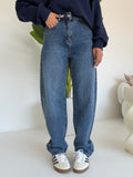 Y5521-JEANS BARELL TRAVEL