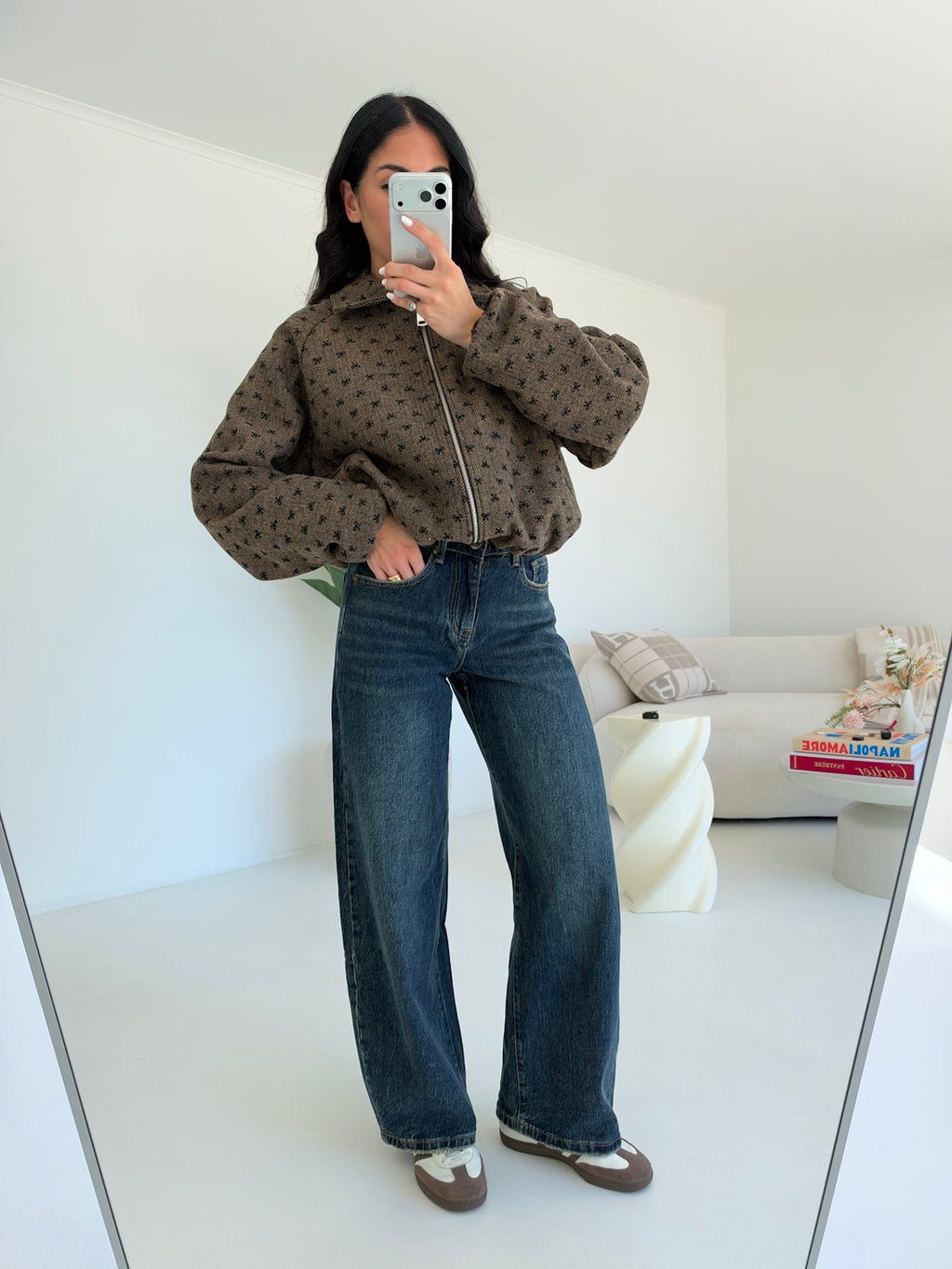 M29019-BOMBER FLAKE CHOCO