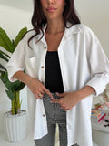 CAMICIA IN SIMIL LINO MILK
