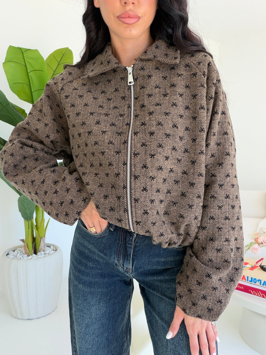 M29019-BOMBER FLAKE CHOCO