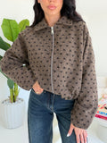 M29019-BOMBER FLAKE CHOCO