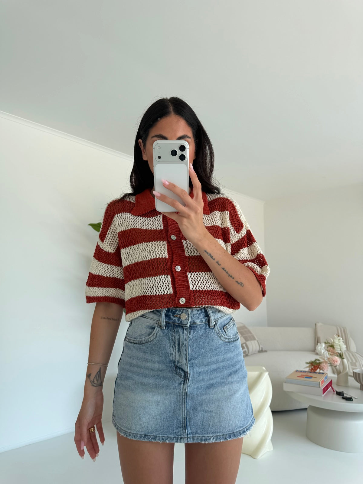 L1512-MINI GONNA-SHORT MINA