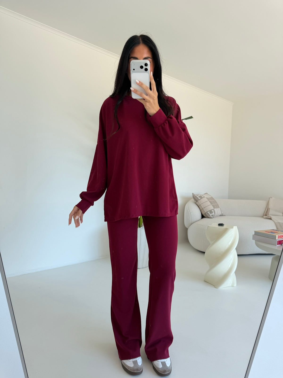 COORDINATO COMFY BORDEAUX