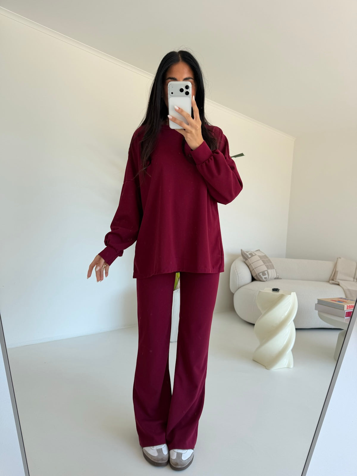 COORDINATO COMFY BORDEAUX