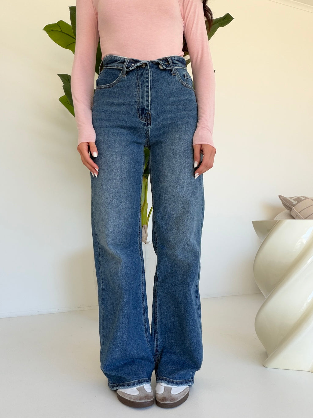 F2605-JEANS RISVOLTO MEGAN