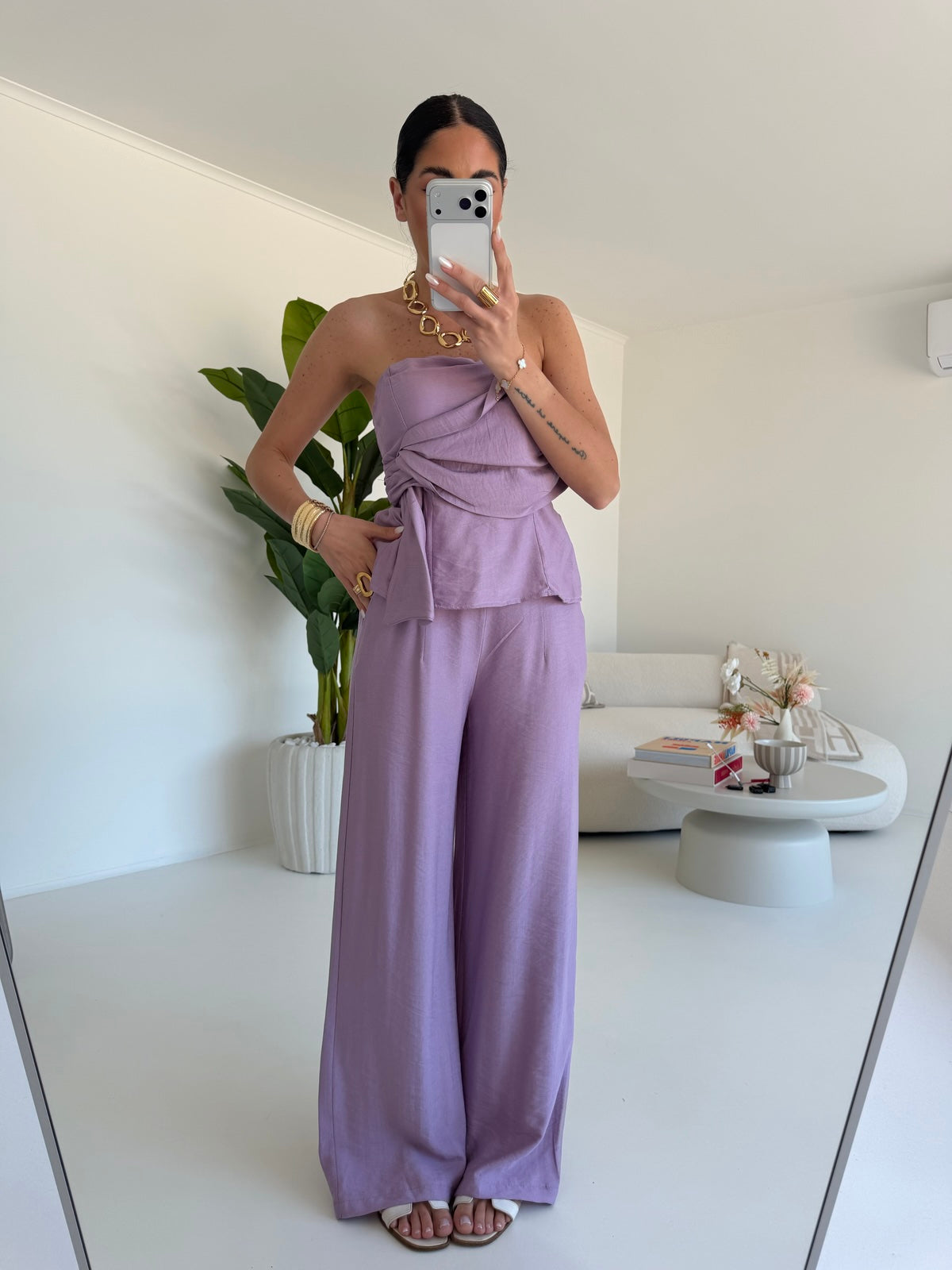 COORDINATO RICKY LILLA