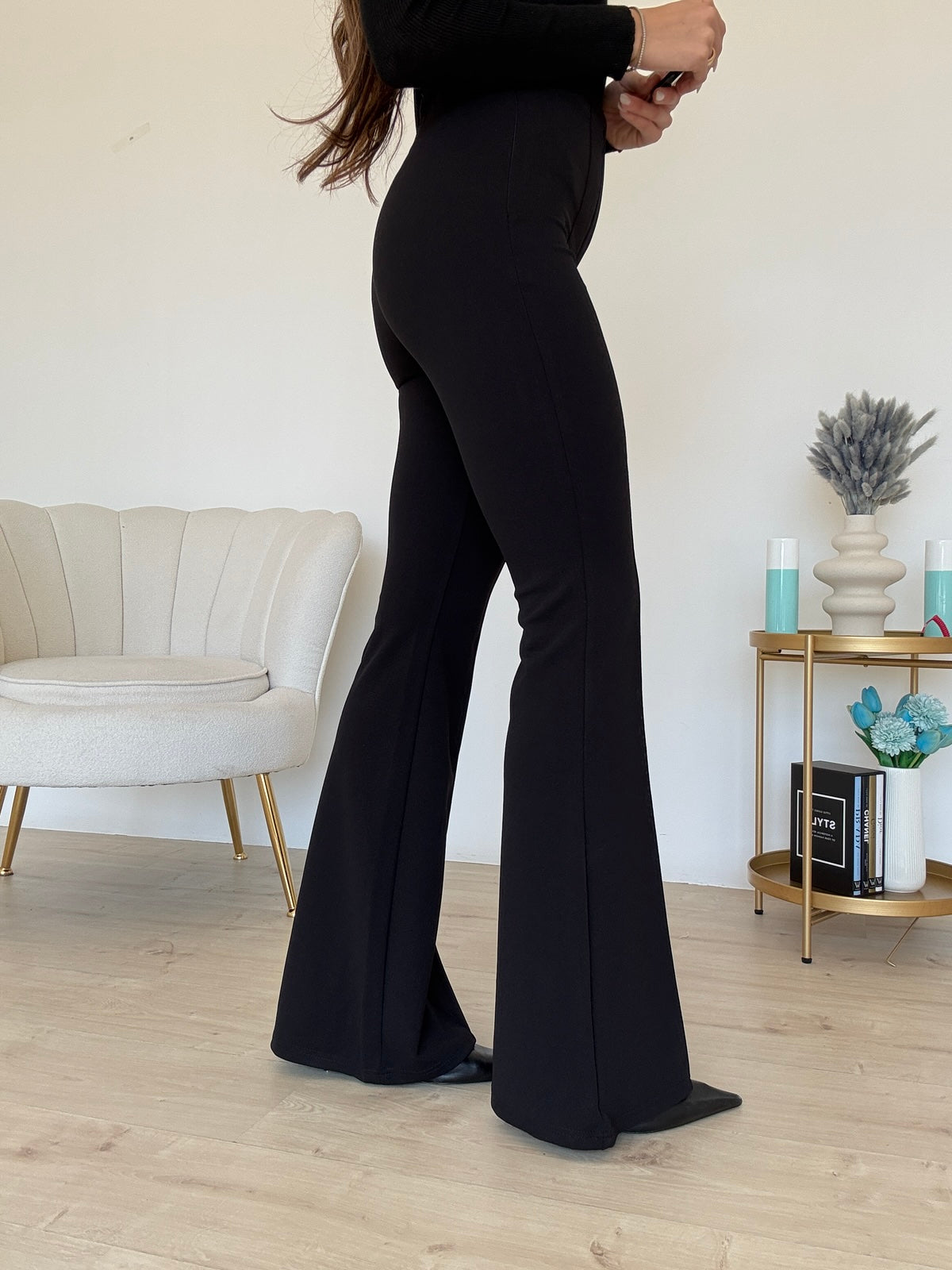 7069-PANTALONE VIVIEN NERO