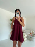 MINI ABITO KIRA BORDEAUX