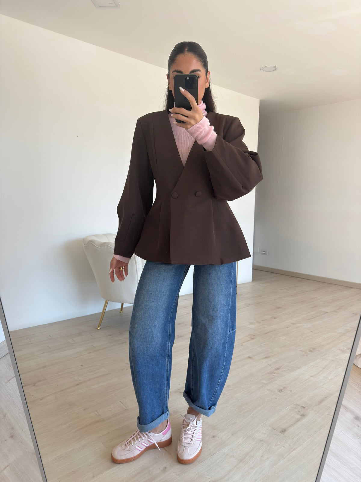 BLAZER FEMALE CHOCO