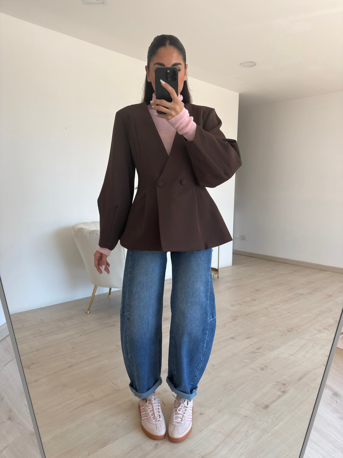 BLAZER FEMALE CHOCO