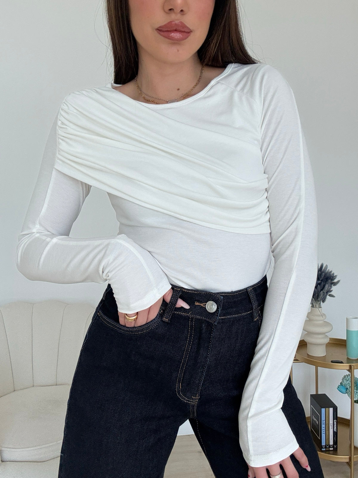 9927-MAGLIA DEFENDER MILK