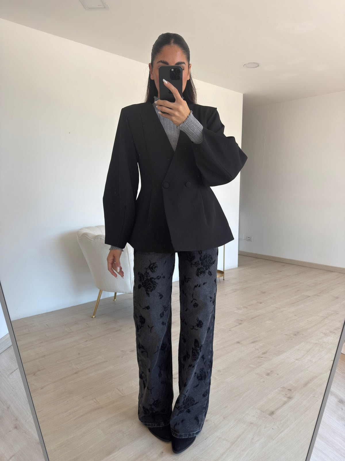BLAZER FEMALE NERO
