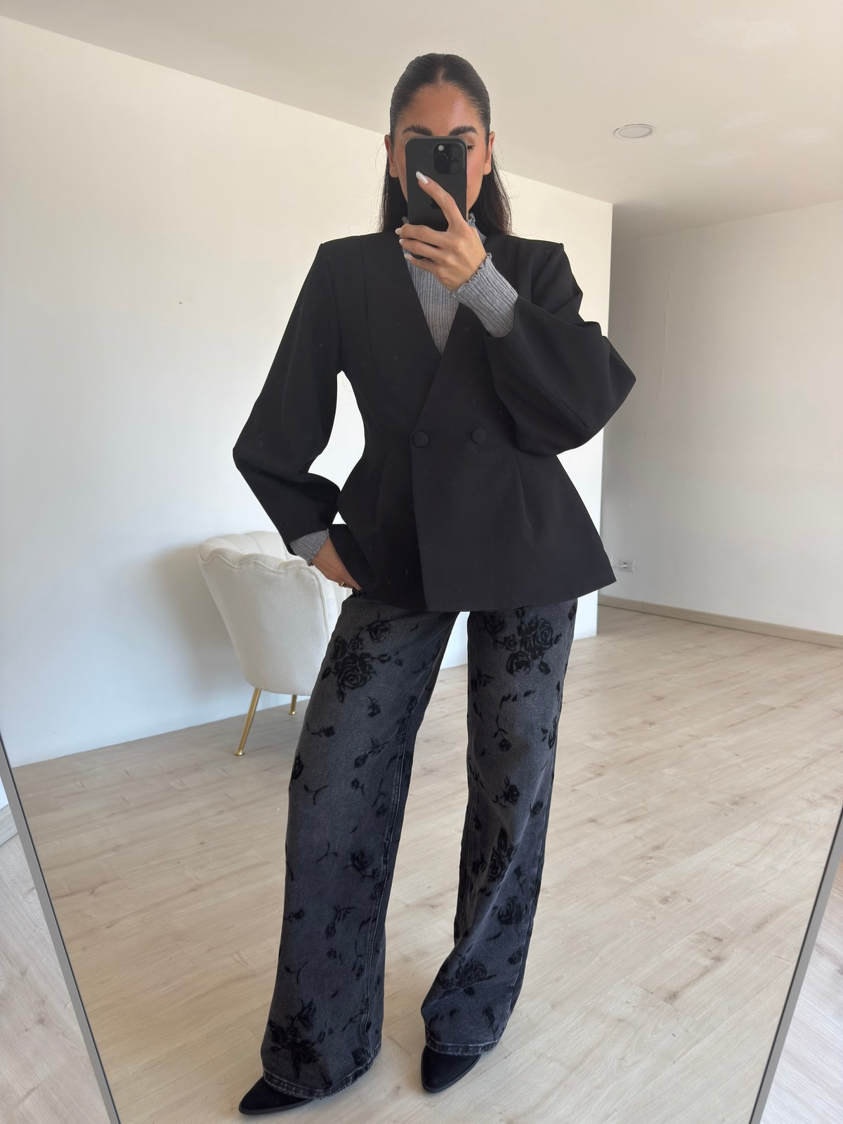 BLAZER FEMALE NERO