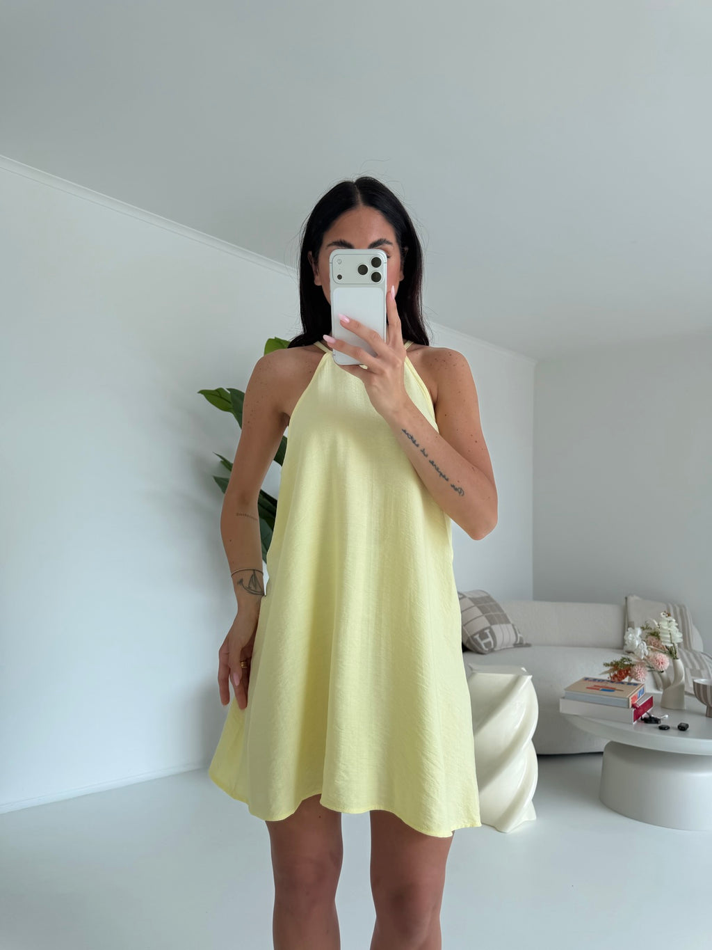 MINI ABITO KIRA YELLOW