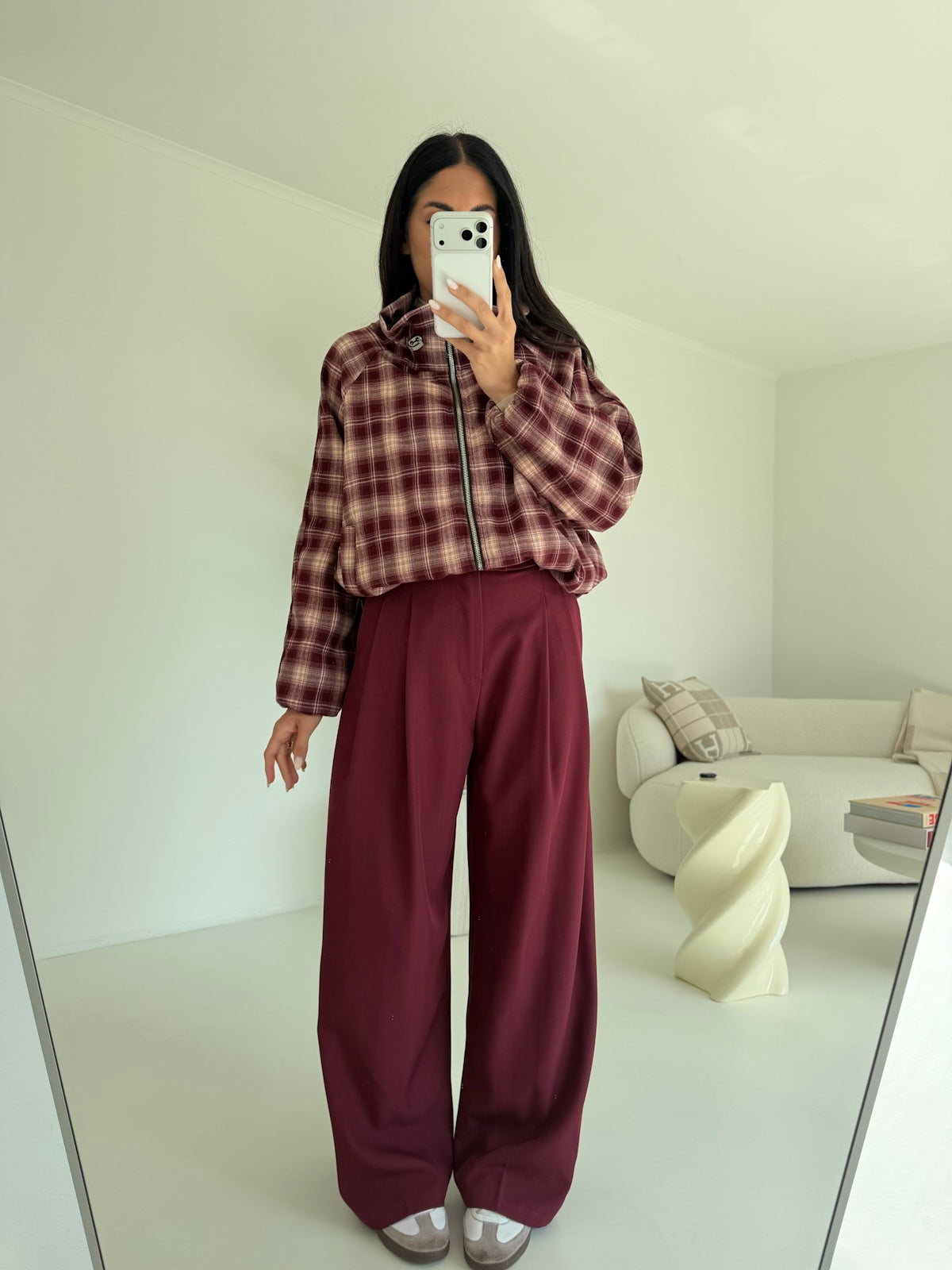 MAR6271-PANTALONE ALICE BORDEAUX