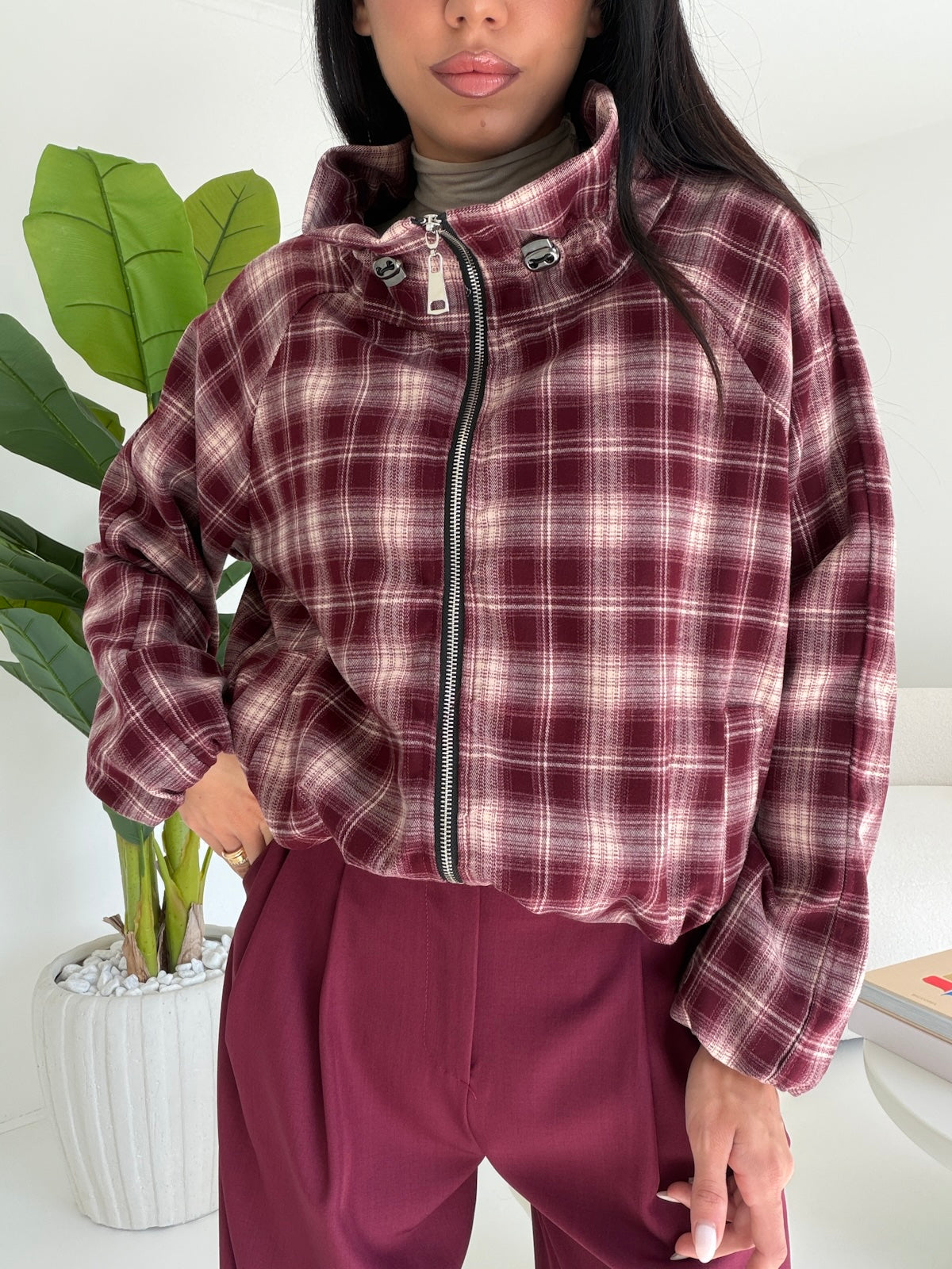 BOMBER MANHATTAN BORDEAUX