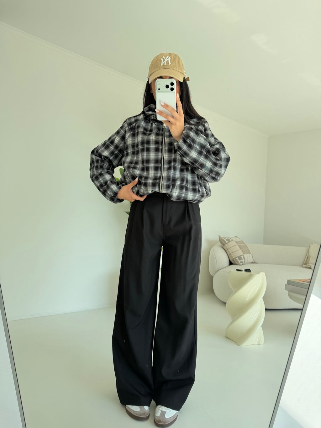 NEW PANTALONE PALAZZO NERO