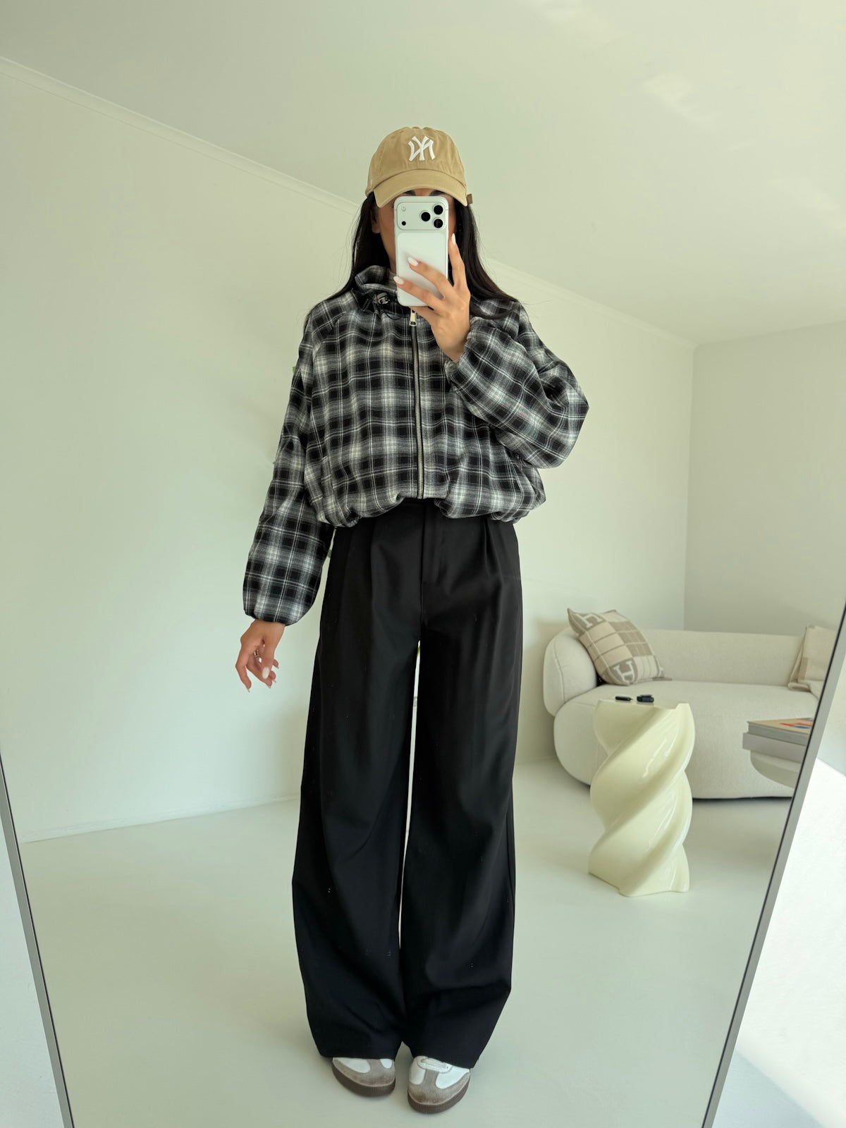 NEW PANTALONE PALAZZO NERO