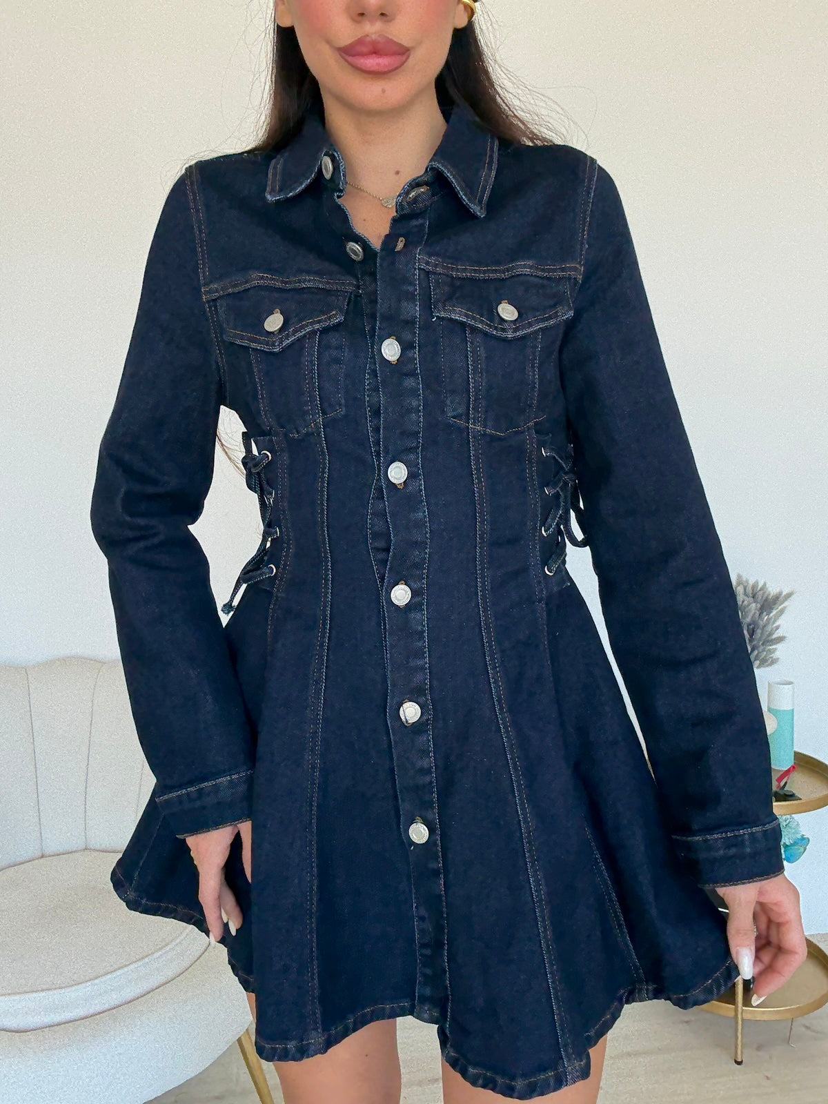 5152-MINI ABITO DENIM
