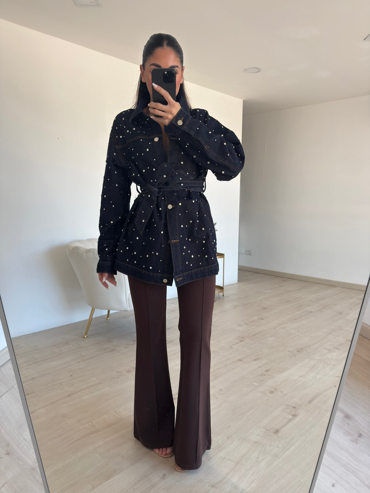 7069-PANTALONE VIVIEN CHOCO