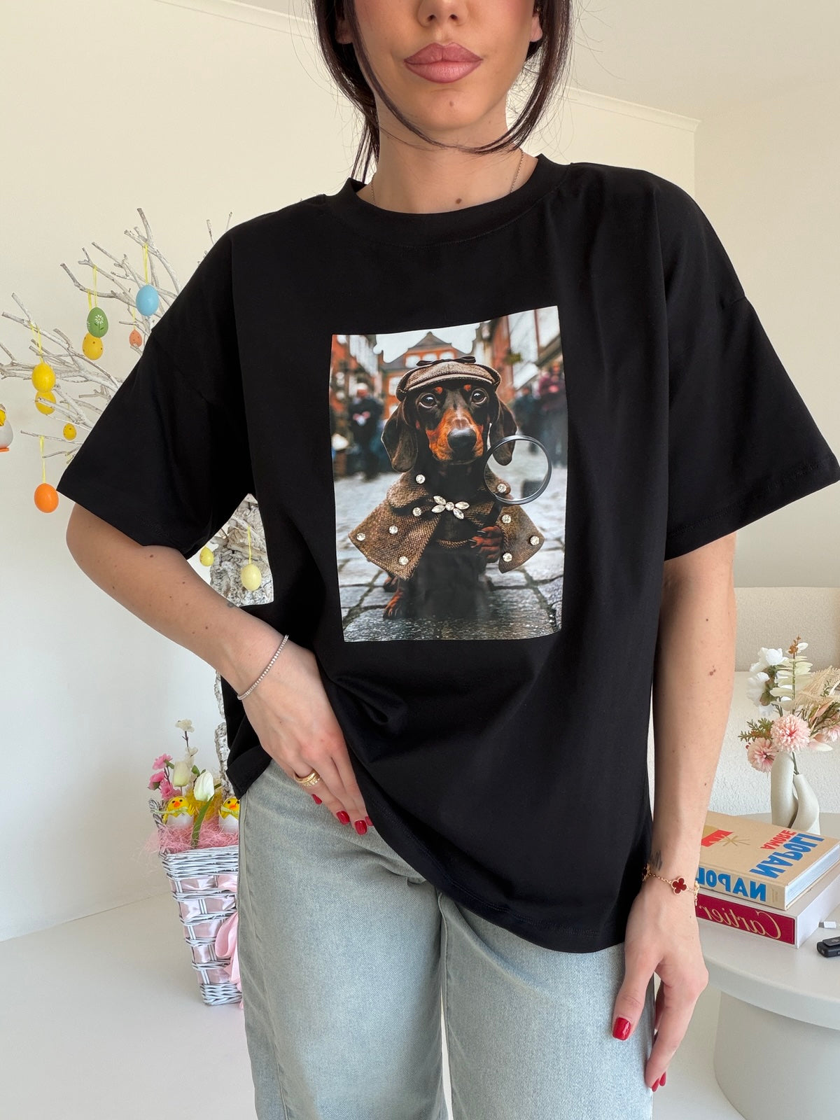 YCM78414-T-SHIRT MIRANDA NERA