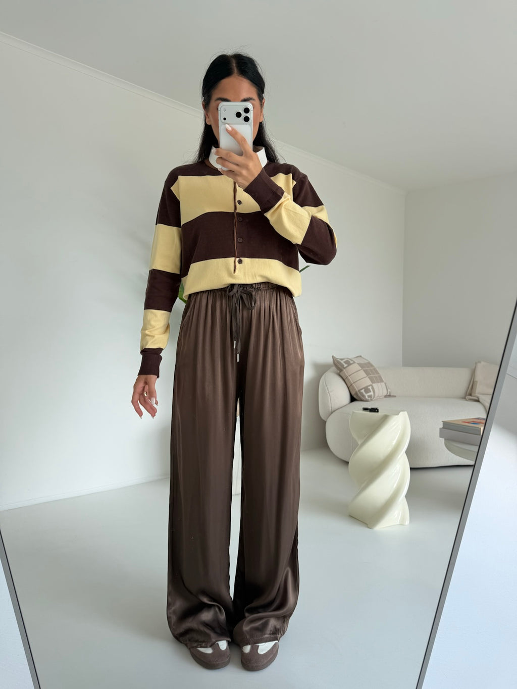 HG69450-PULL RIGHE CHOCO