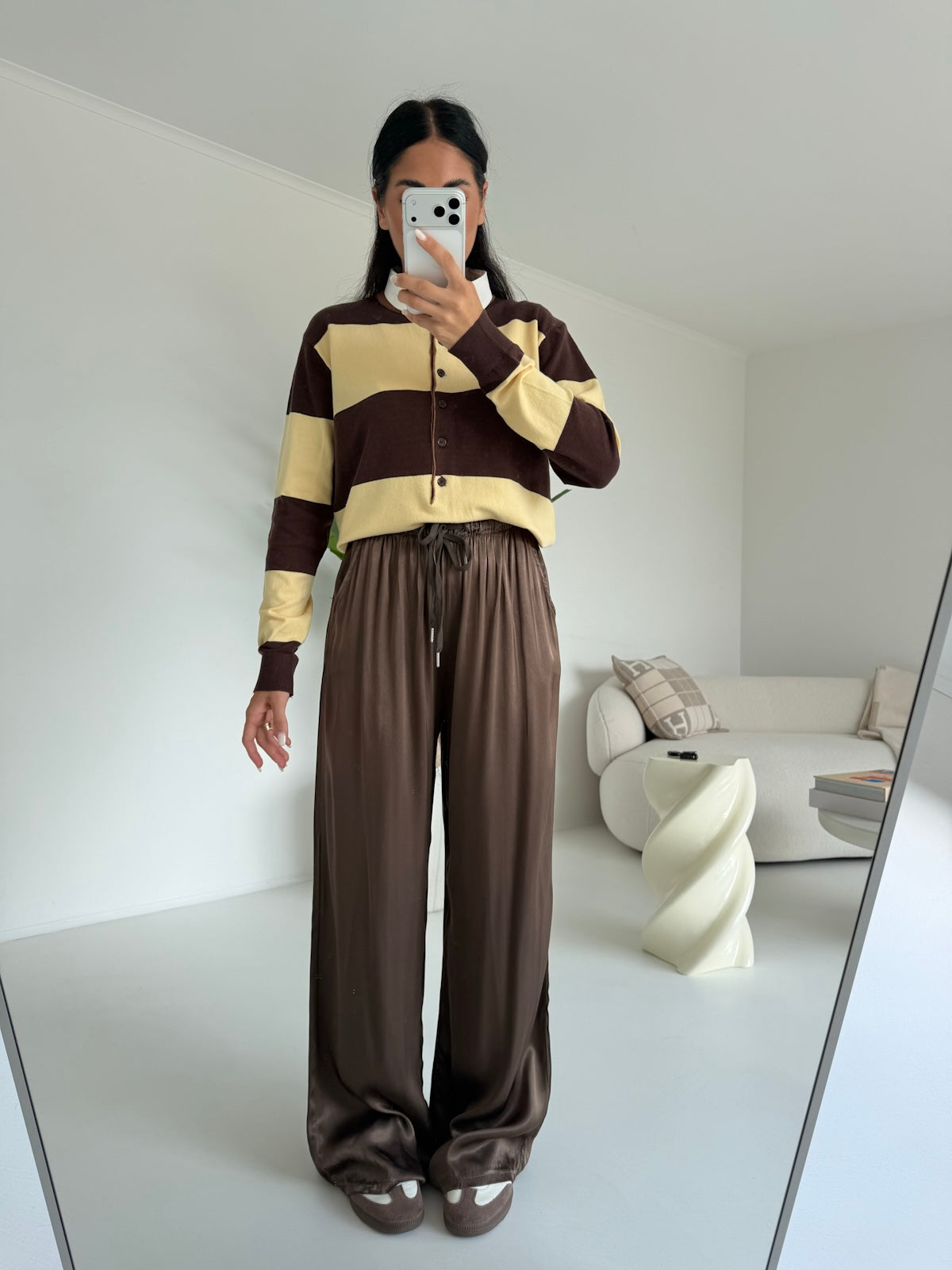 HG69450-PULL RIGHE CHOCO