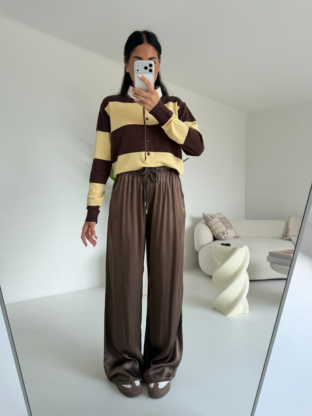 HG69450-PULL RIGHE CHOCO