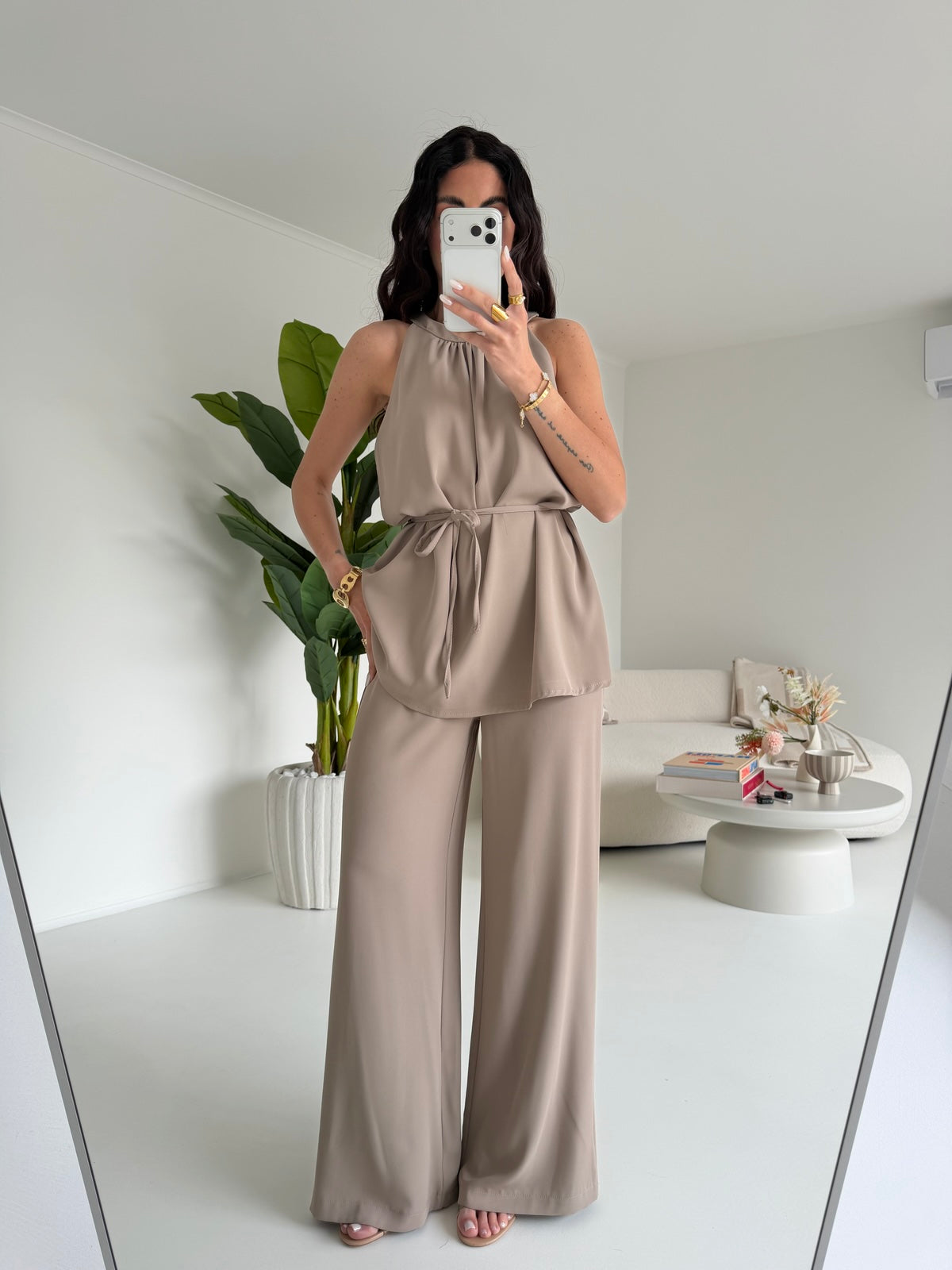 COORDINATO EVA TAUPE