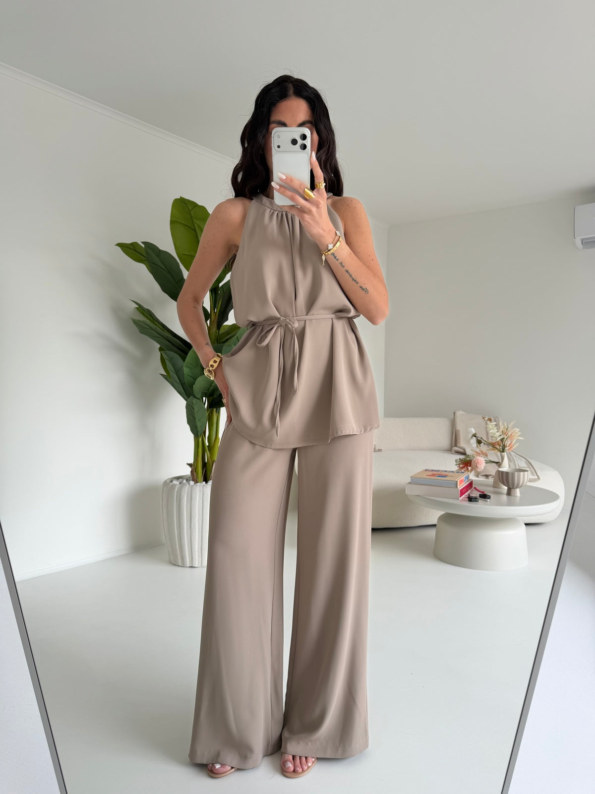 COORDINATO EVA TAUPE