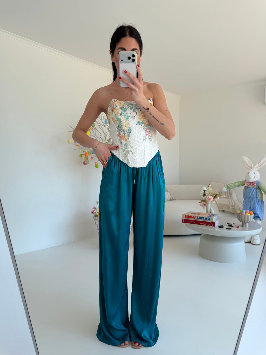 PANTALONE SATIN OTTANIO
