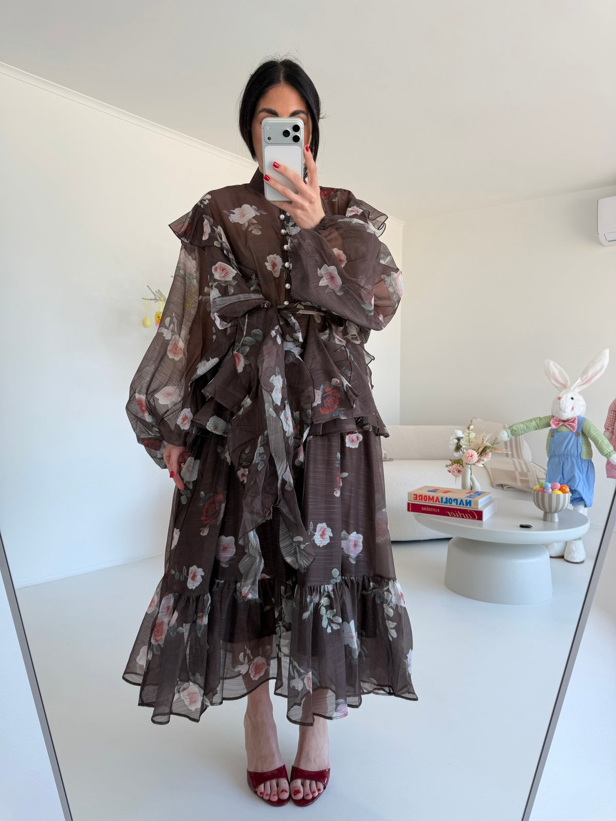 VMCJ9823-COORDINATO FLORIANA CHOCO