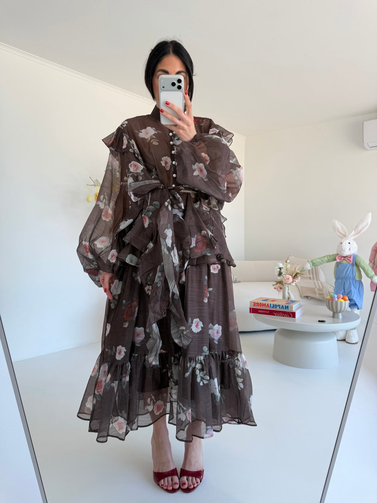 VMCJ9823-COORDINATO FLORIANA CHOCO