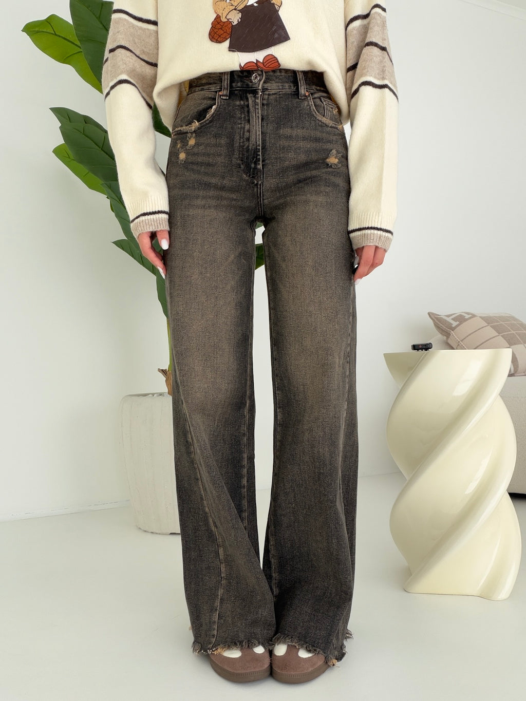 H5812-JEANS PALAZZO ZOE