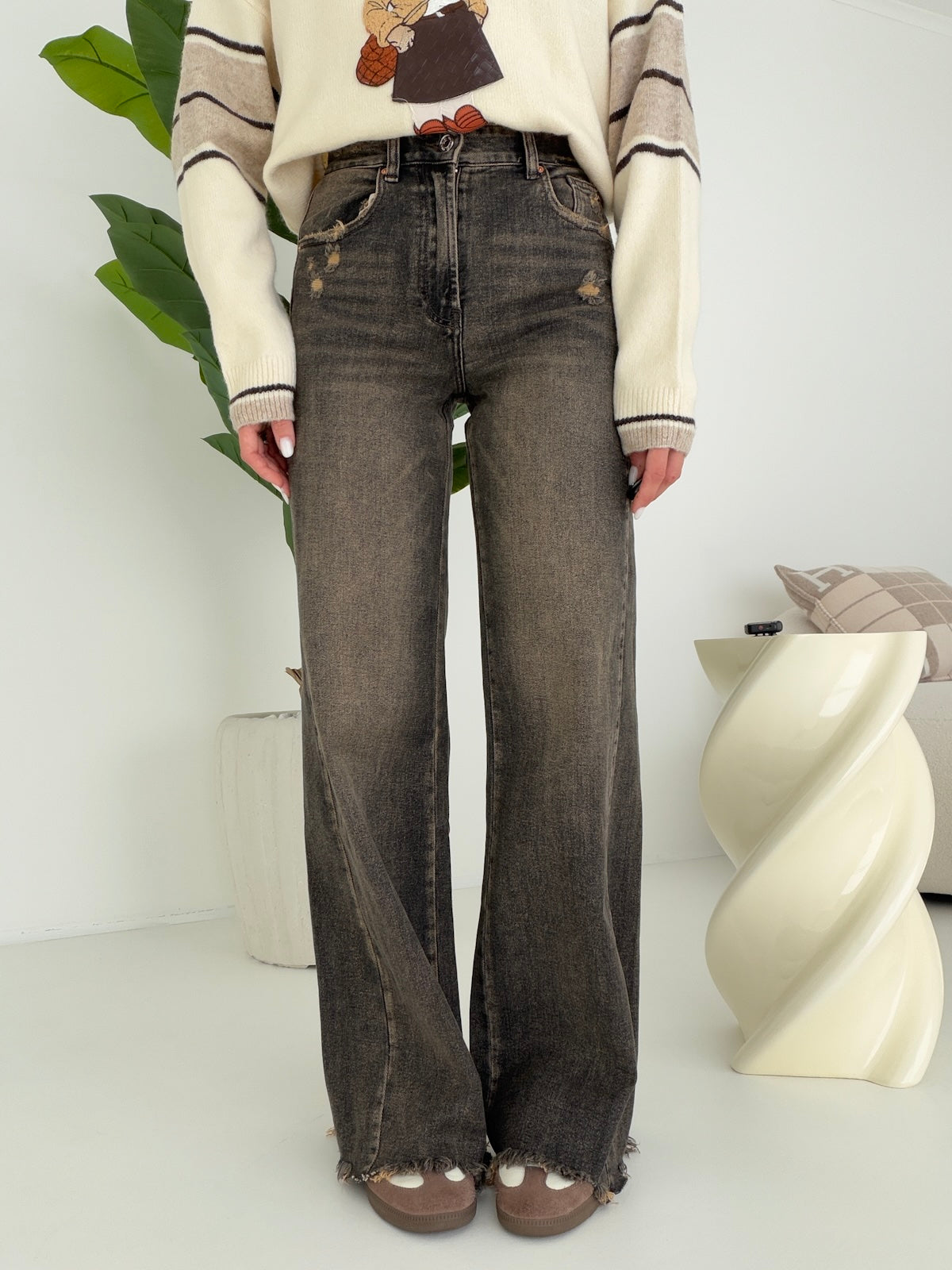 H5812-JEANS PALAZZO ZOE