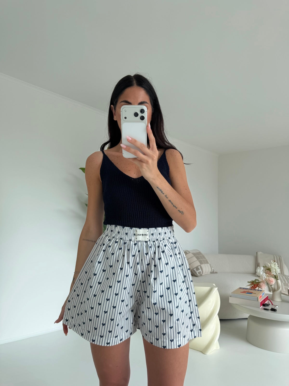 TOP IN FILO NAVY