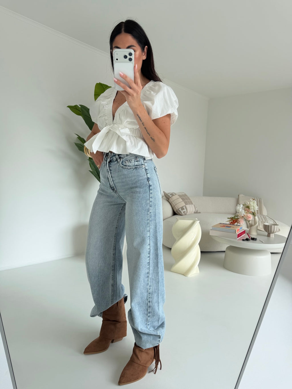 A3022-A-JEANS PALAZZO JULY