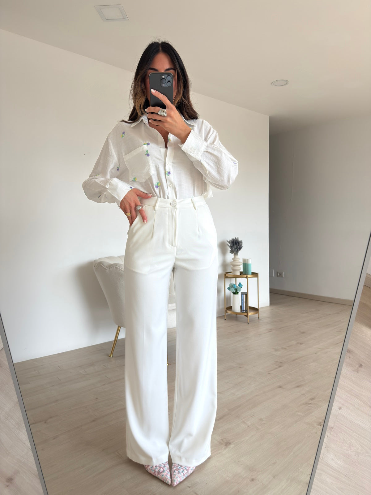 VS90002-5-PANTALONE PALAZZO STYLE MILK