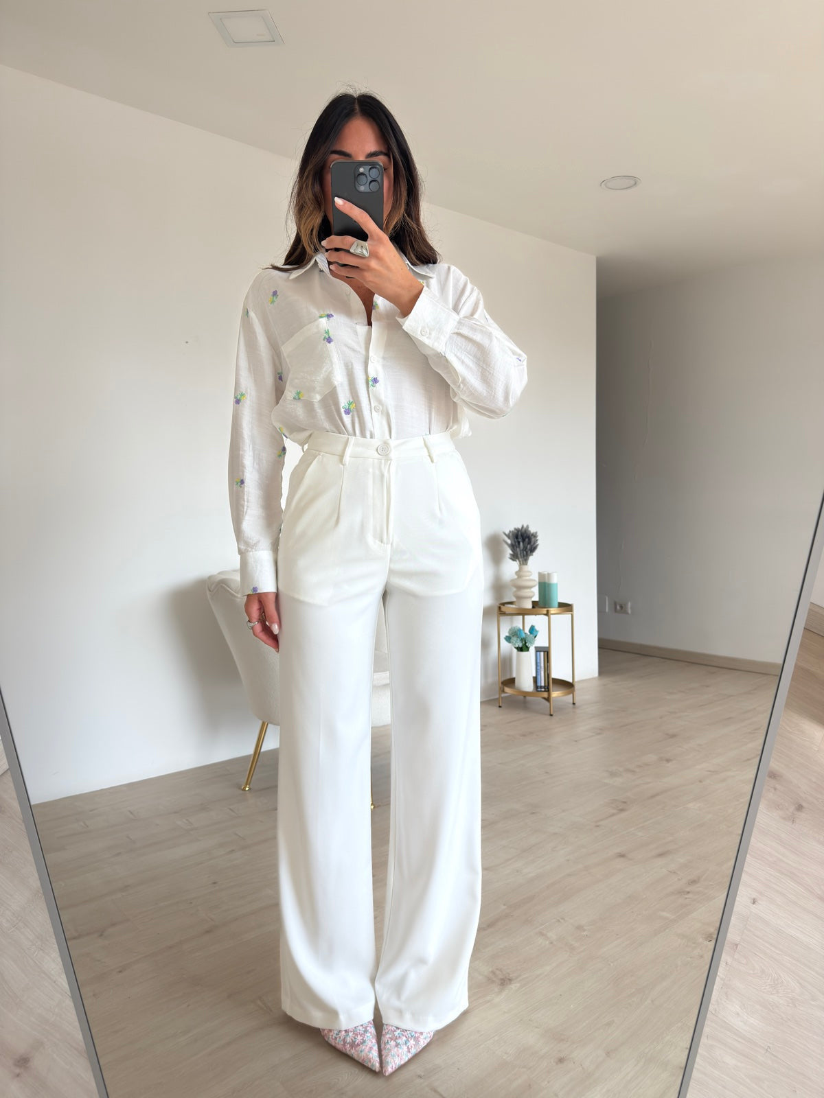 VS90002-5-PANTALONE PALAZZO STYLE MILK