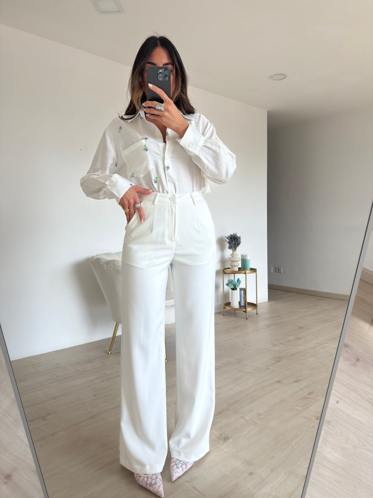 VS90002-5-PANTALONE PALAZZO STYLE MILK