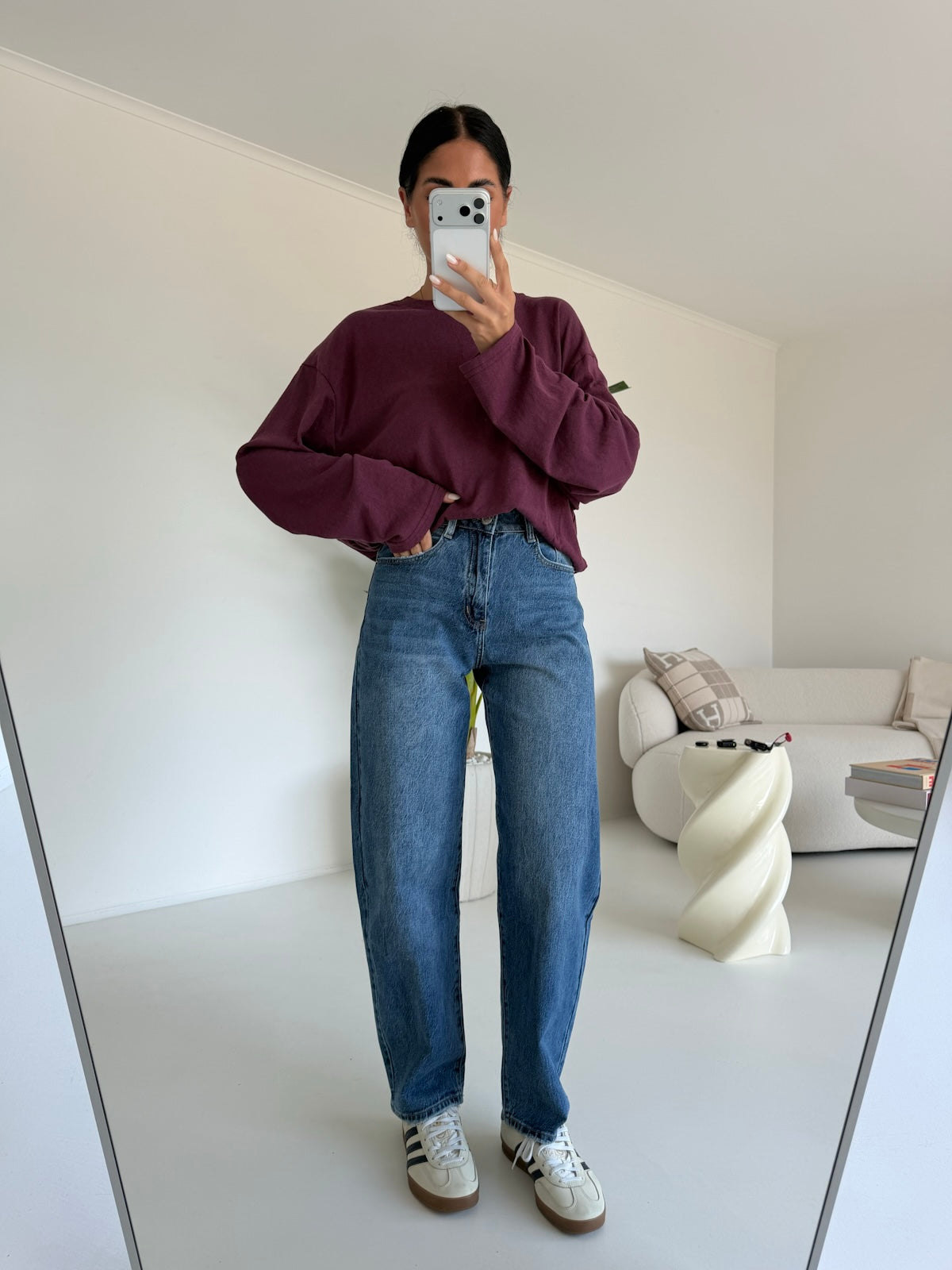 Y16106-JEANS BARREL YURI