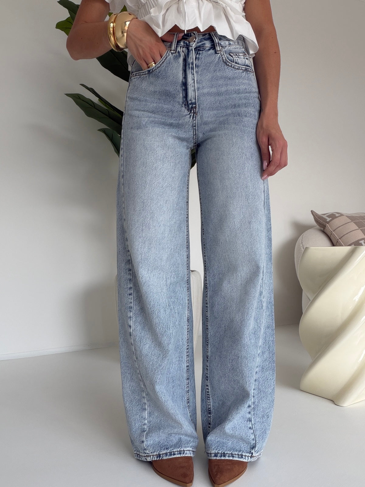 A3022-A-JEANS PALAZZO JULY
