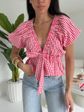 81553-BLUSA QUADRETTI CHERRY